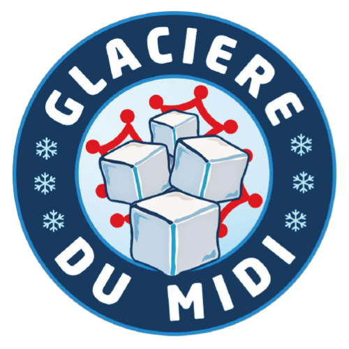 La Glacière du Midi. Livraison de glaçons, glace pilée, glace carbonique à Béziers, Narbonne et toute l'Occitanie pour particuliers et professionnels.